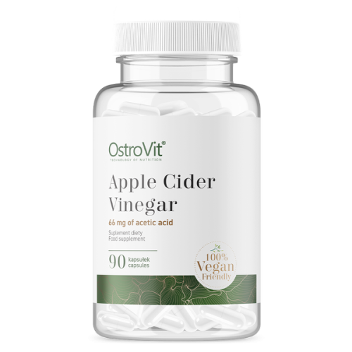 OstroVit Ocet Jabłkowy  Apple Cider Vinegar VEGE (90 kap)