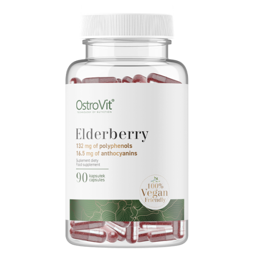 OstroVit Czarny Bez Elderberry (90 kap)