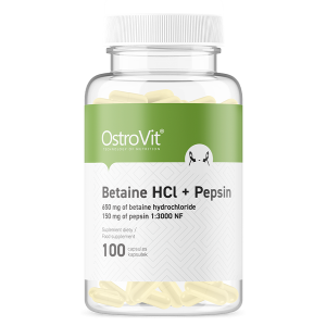 OstroVit Betaina HCl + Pepsyna (100 kap)