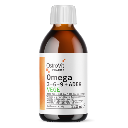 OstroVit Omega 3-6-9 + ADEK (120 ml)