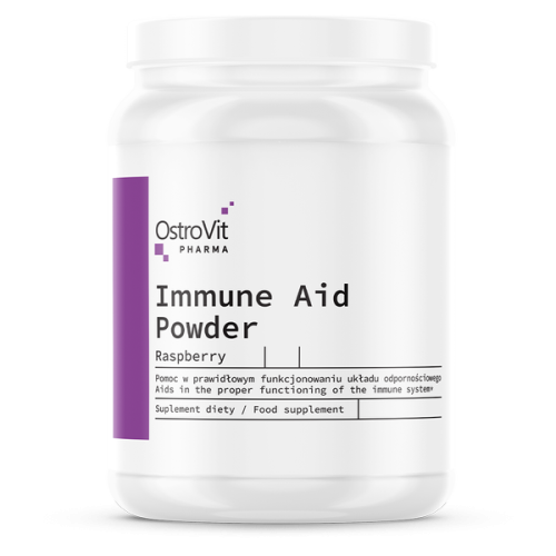 OstroVit Immune Aid w proszku (100 g) malinowy