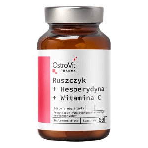 OstroVit Pharma Ruszczyk + Hesperydyna + Witamina C (60 kap)