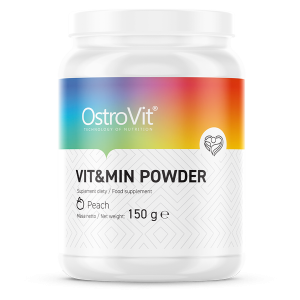 OstroVit VIT&MIN w proszku   brzoskwiniowy (150g)
