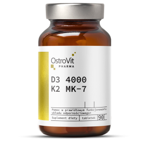 OstroVit Pharma D3 4000 + K2 MK-7 (90 tab)