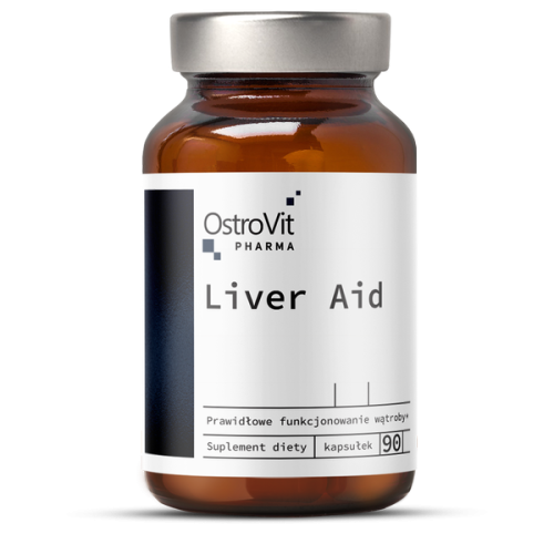 OstroVit Pharma Liver Aid (90 kap)