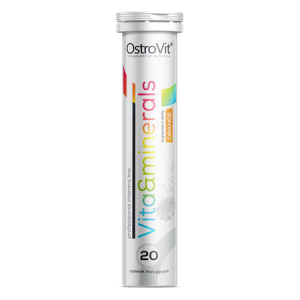 OstroVit Witaminy i Minerały 20 tabletek musujących pomarańczowy