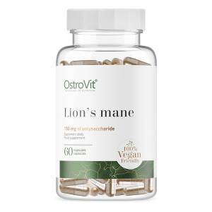 OstroVit Soplówka Jeżowata VEGE (60 kap) Lion's Mane