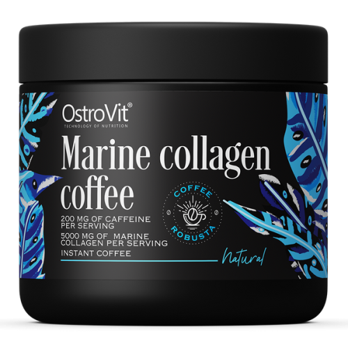 OstroVit Kawa z Kolagenem Morskim 150 g naturalny