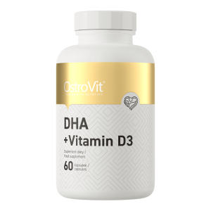 OstroVit DHA + Witamina D3 (60 kap)