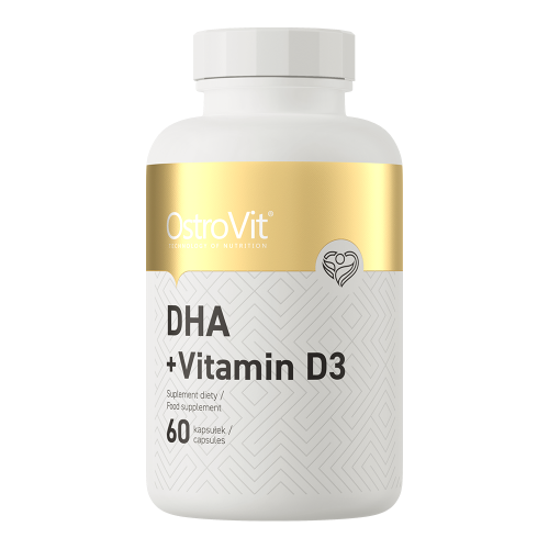 OstroVit DHA + Witamina D3 (60 kap)