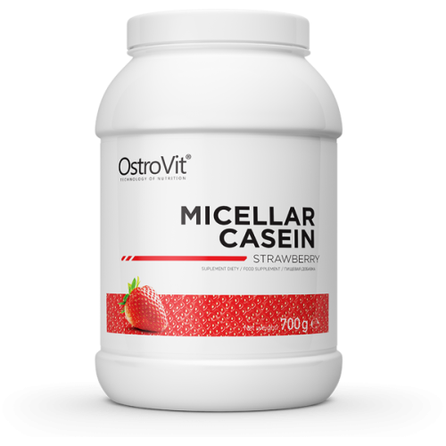 OstroVit Kazeina Micelarna 700 g truskawkowy