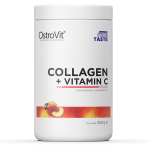 OstroVit Kolagen + Witamina C 400 g brzoskwinia