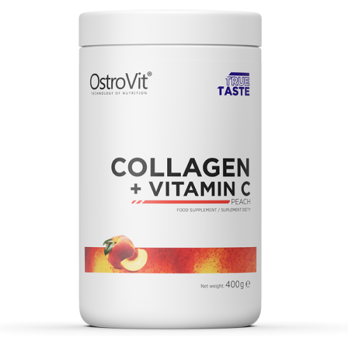 OstroVit Kolagen + Witamina C 400 g brzoskwinia
