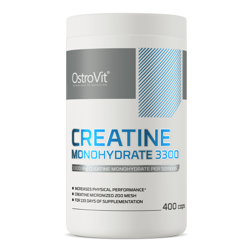 OstroVit Monohydrat Kreatyny 3300 mg (400 kap)