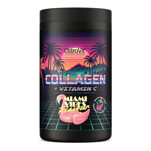 OstroVit Kolagen + Witamina C 400 g Miami Vibes