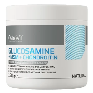 OstroVit Glukozamina + MSM + Chondroityna 150 g naturalny