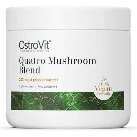 OstroVit Quatro Mushroom Blend VEGE 100 g naturalny