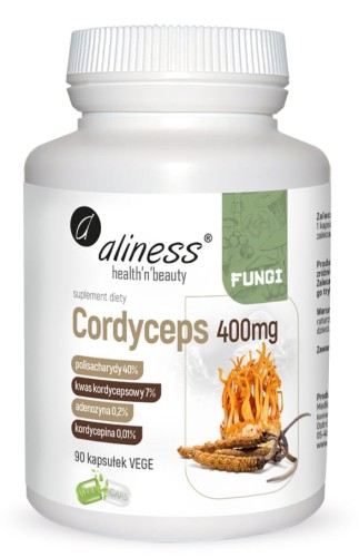 Aliness Cordyceps 400mg (90kap)