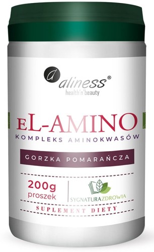 Aliness eL-AMINO kompleks aminokwasowy s.pomarańcza (200g)