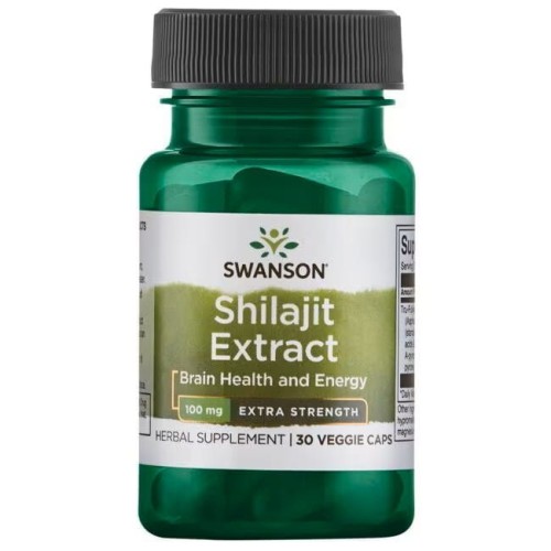 Swanson Ekstrakt Shilajit 100mg (30kap)