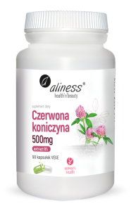 Aliness Czerwona koniczyna extract 8% 500 mg (90kap)