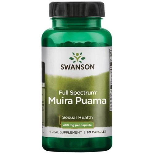 Swanson Full Spectrum Muira Puama 400mg - (90 kap)