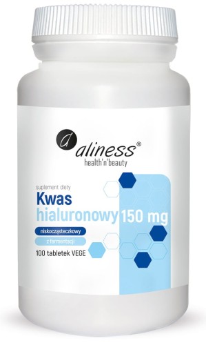 Aliness Kwas hialuronowy niskocząsteczkowy 150 mg (100 tab)