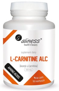 Aliness L-Carnitine ALC 500 mg (100kap)