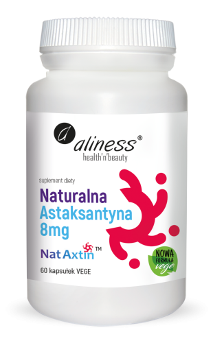Aliness Naturalna Astaksantyna Nat Axtin 8mg  (60 kap)