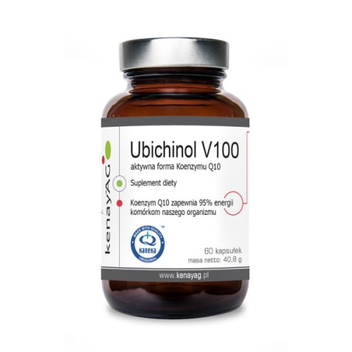 Kenay Ubichinol V100 koenzymQ10 (60 kap)