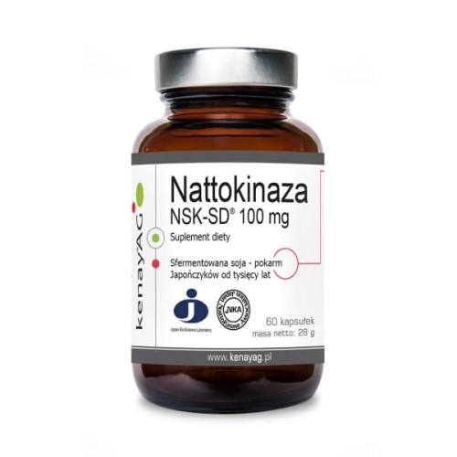 Kenay Nattokinaza 100 mg NSK-SD® (60 kap)