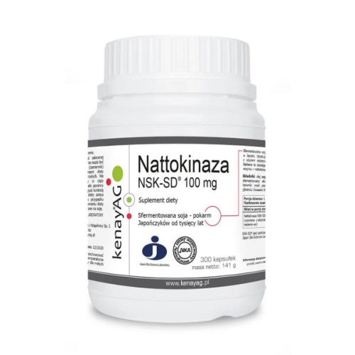 Kenay Nattokinaza 100 mg NSK-SD® (300 kap)