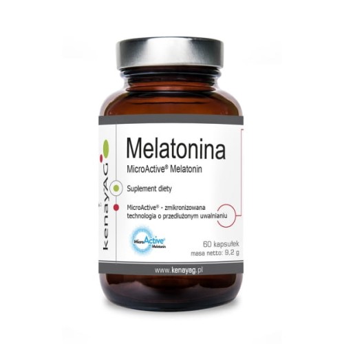 Kenay Melatonina MicroActive® Melatonin (60 kap)