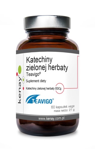 Kenay Katechiny zielonej herbaty  teavigo  (60 kap)