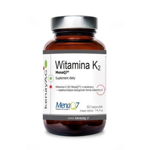 Kenay WITAMINA K2 100 µg z ciecierzycy (60 kap)