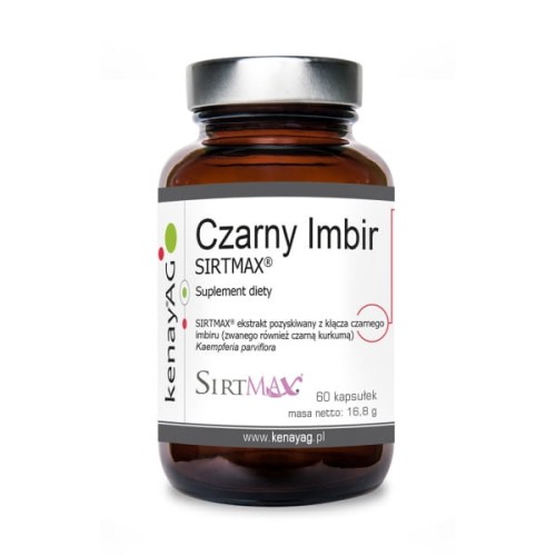 Kenay Czarny Imbir  SIRTMAX® (60 kap)