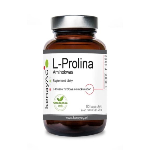 Kenay L-Prolina 520mg Aminokwas (60 kap)