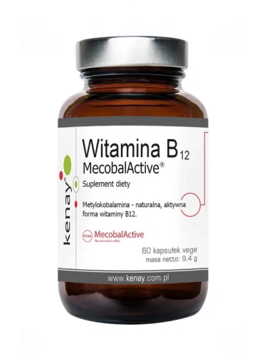 Kenay Witamina B12 (metylokobalamina) MecobalActive® (300 kap)