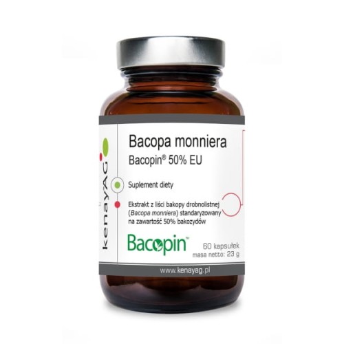Kenay Bacopa monniera Bacopin® 50% EU (60 kap)