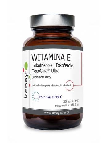 Kenay Witamina E Tokotrienole i Tokoferole (30kap)