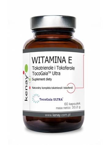 Kenay Witamina E Tokotrienole i Tokoferole (60kap)