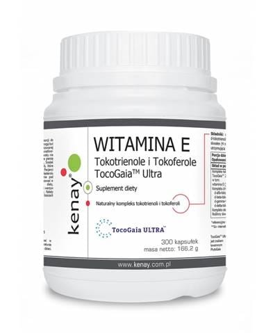 Kenay Witamina E Tokotrienole i Tokoferole (300kap)