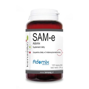 Kenay SAM-e S-Adenosyl-L-Methionine ADOMIX (120 kap)