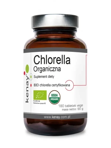 Kenay Organiczna Chlorella (180 tab)