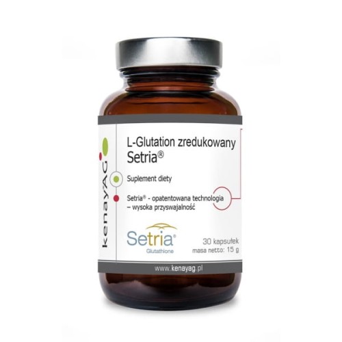 Kenay L-Glutation zredukowany 500mg  Setria® (30 kap)
