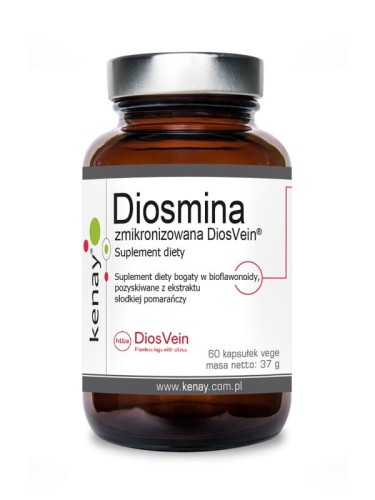 Kenay Diosmina zmikronizowana DiosVein® (60 kap)