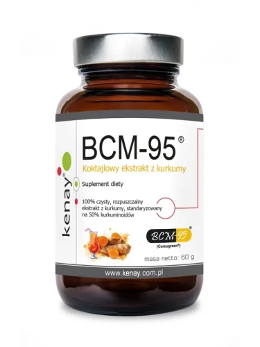 Kenay Kurkuma 60g  - rozpuszczalny ekstrakt BCM-95®   (CURCUGREEN®)