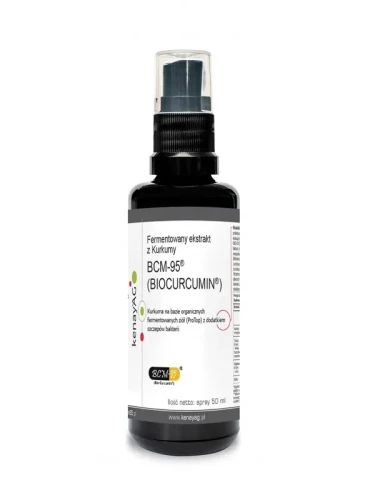 Kenay Kurkuma BCM-95®  50 ml spray (BIOCURCUMIN®) - fermentowany ekstrakt