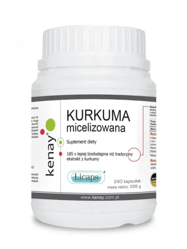 Kenay Kurkuma micelizowana (240 kap)