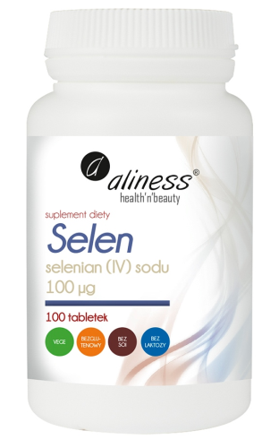 Aliness  Selen selenian sodu 100mg (100 tab)